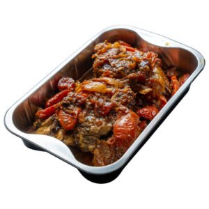 Stifatho - Slow cooked beef cheeks casserole