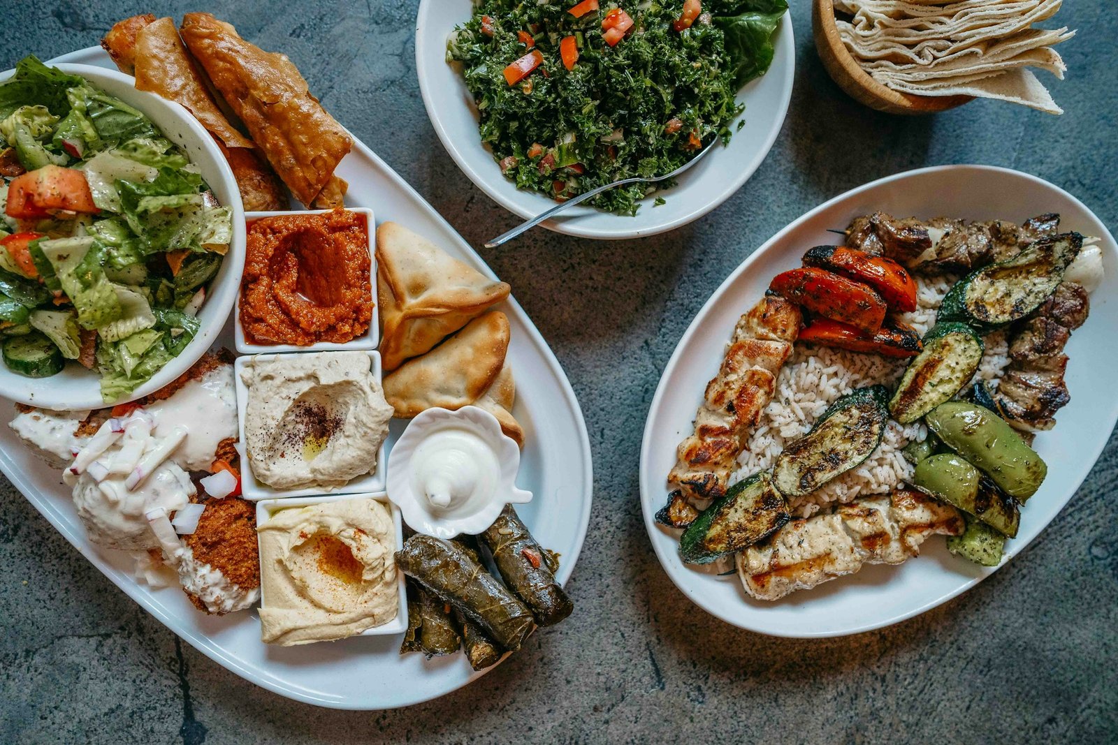 Greek dishes